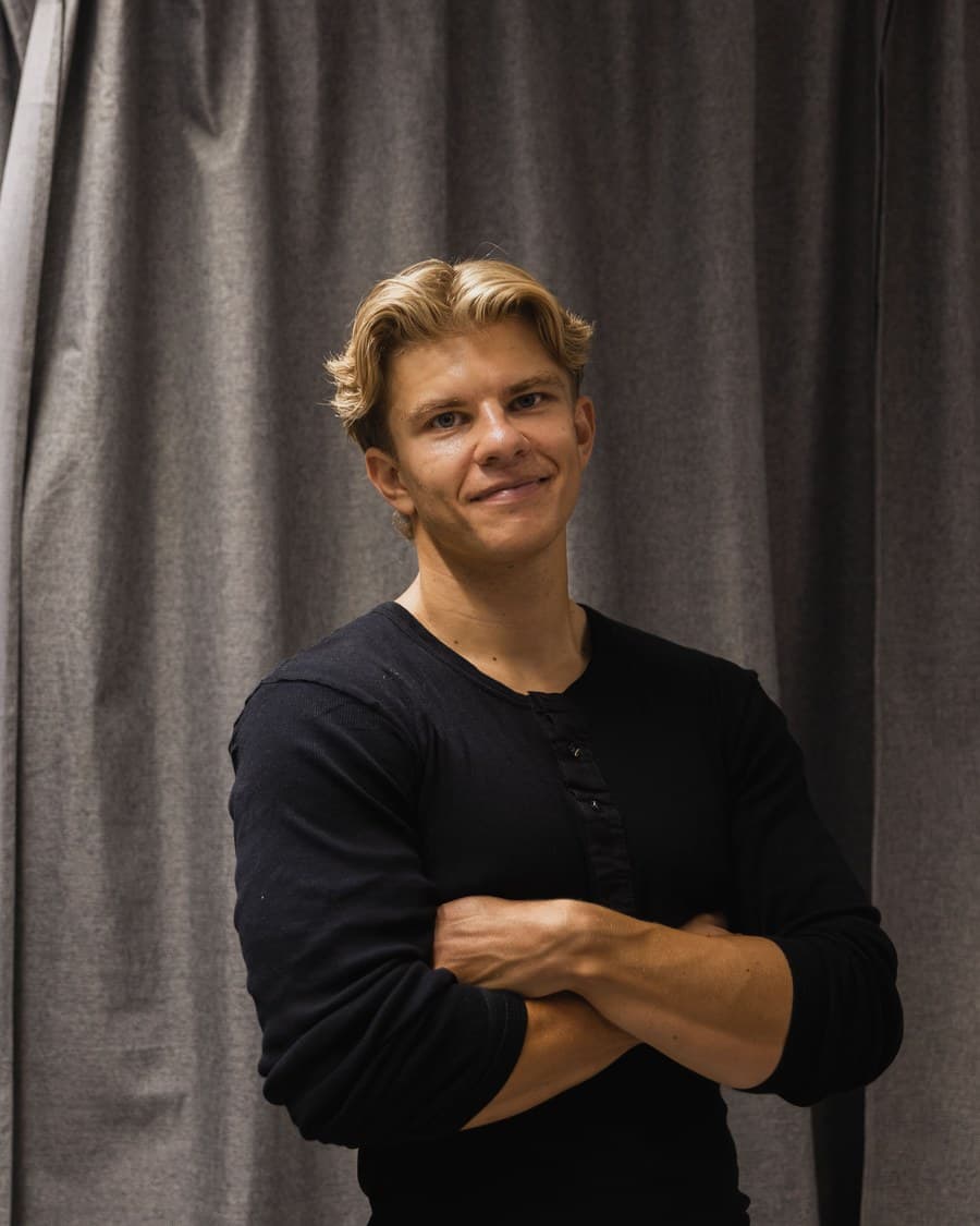 Portræt af Elias Boisen Bonde i dag
